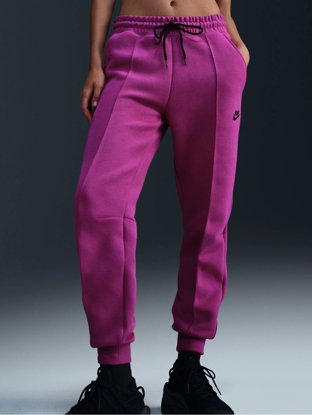 Nike Magenta Fleece Joggers